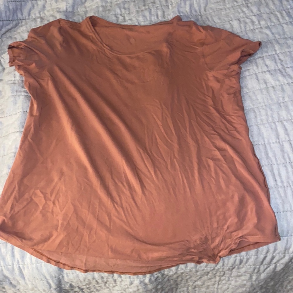 Lululemon Love Tee in Rust